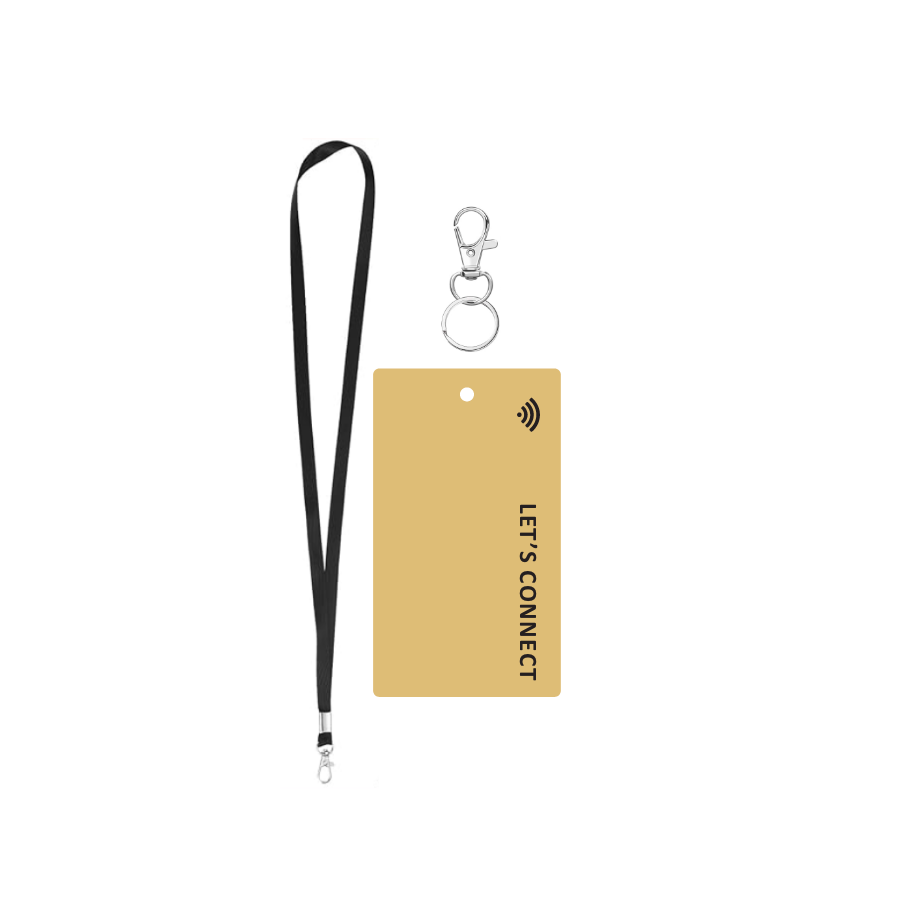 NFC CARD | GOLD | LET'S CONNECT